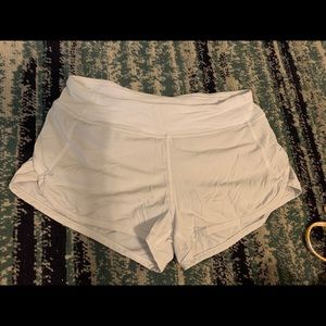 White lululemon ivivva shorts